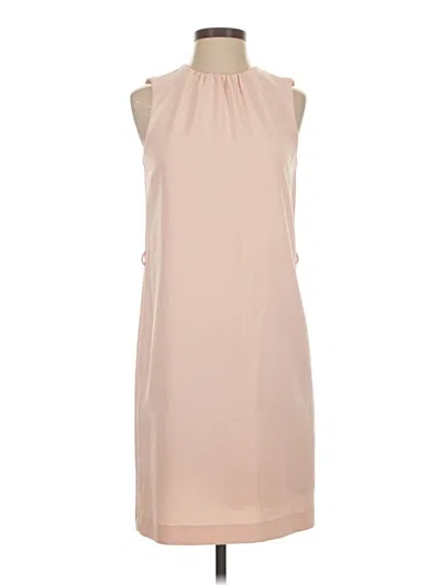 Pre-owned Zara Basic Casual Dress In Tan