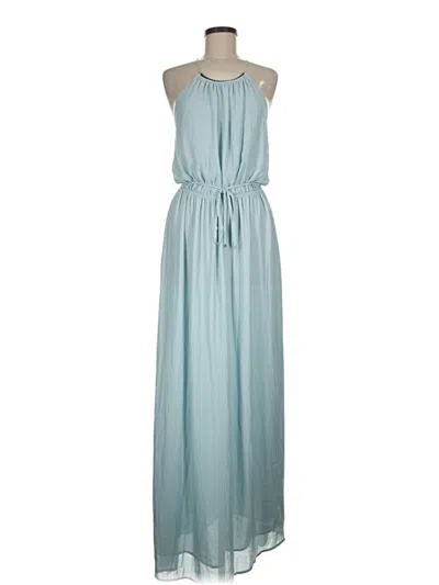 Pre-owned Zara Basic Casual Dress In Teal