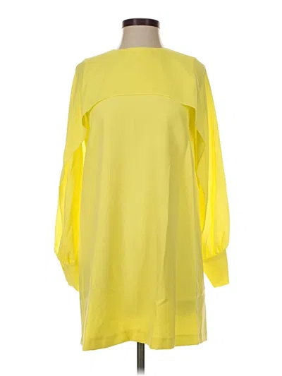 Pre-owned Zara Basic Casual Dress In Yellow