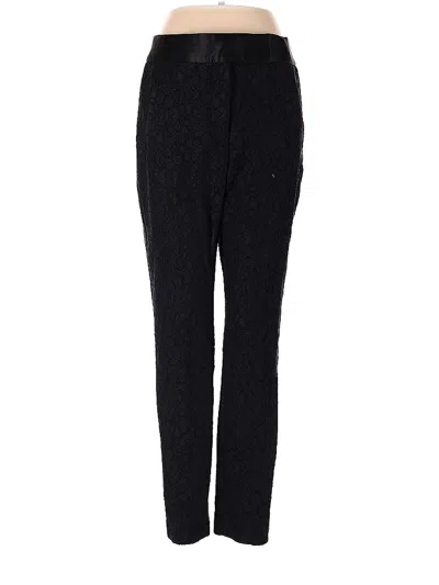 Pre-owned Zara Basic Casual Pants In Black