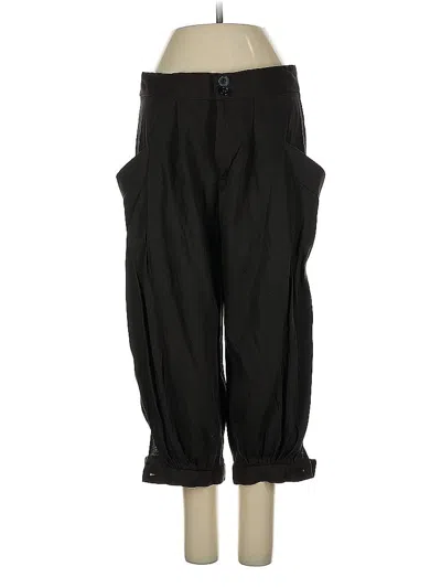 Pre-owned Zara Basic Casual Pants In Black