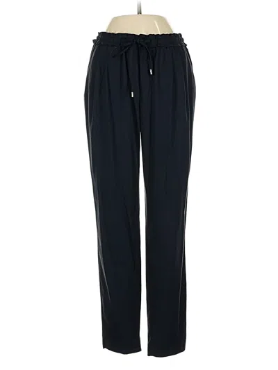 Pre-owned Zara Basic Casual Pants In Black