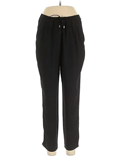Pre-owned Zara Basic Casual Pants In Black