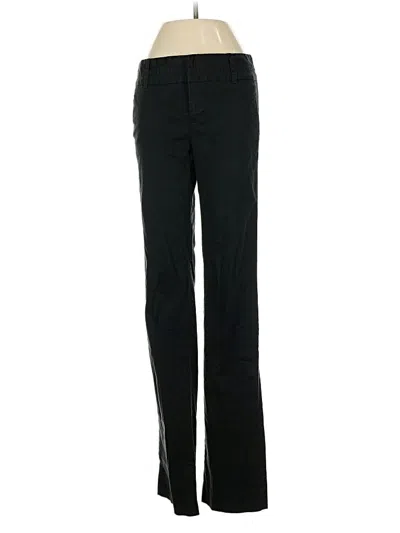 Pre-owned Zara Basic Casual Pants In Black