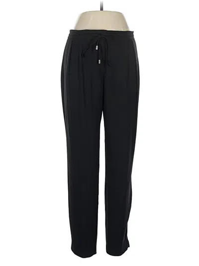 Pre-owned Zara Basic Casual Pants In Black