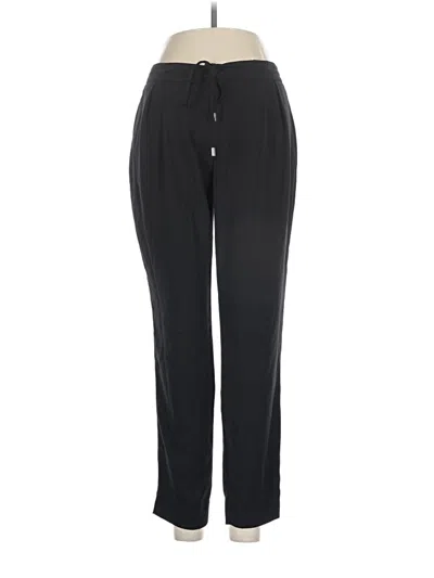Pre-owned Zara Basic Casual Pants In Black