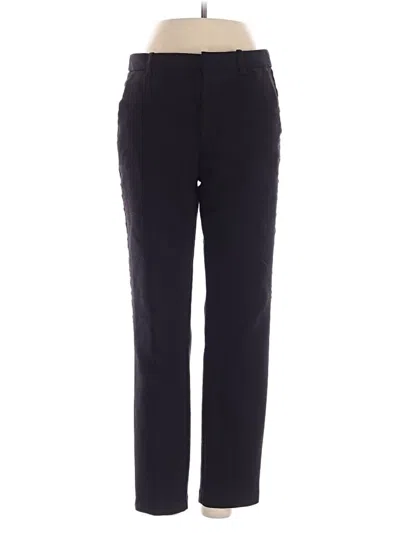 Pre-owned Zara Basic Casual Pants In Black