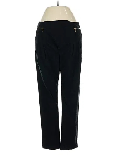 Pre-owned Zara Basic Casual Pants In Black