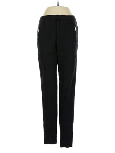 Pre-owned Zara Basic Casual Pants In Black