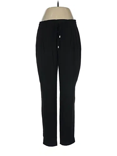 Pre-owned Zara Basic Casual Pants In Black