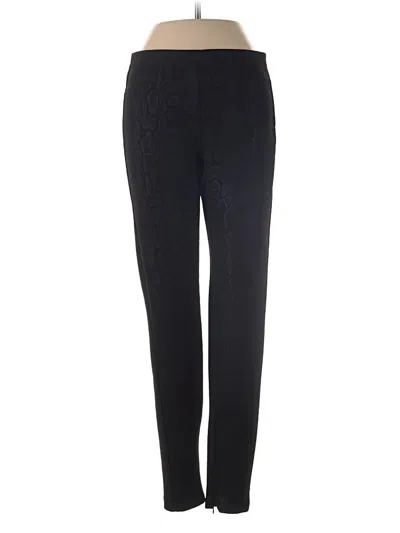 Pre-owned Zara Basic Casual Pants In Black