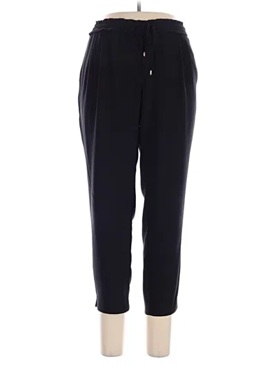 Pre-owned Zara Basic Casual Pants In Black