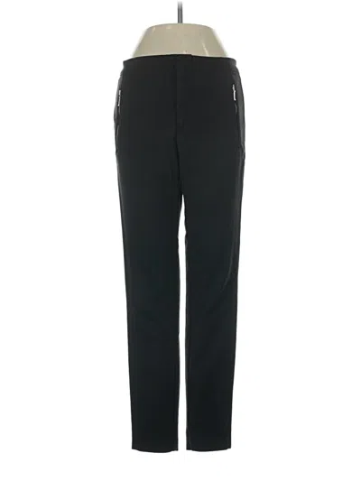 Pre-owned Zara Basic Casual Pants In Black