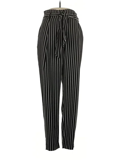 Pre-owned Zara Basic Casual Pants In Black