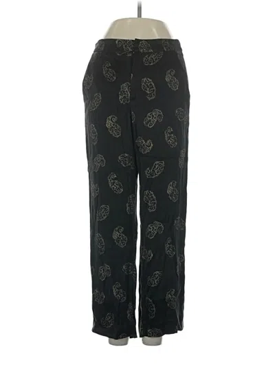 Pre-owned Zara Basic Casual Pants In Black