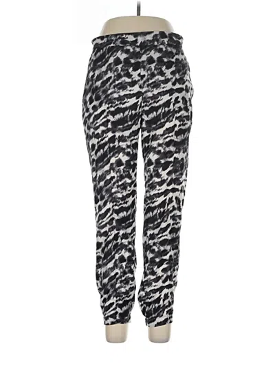 Pre-owned Zara Basic Casual Pants In Black