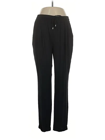 Pre-owned Zara Basic Casual Pants In Black