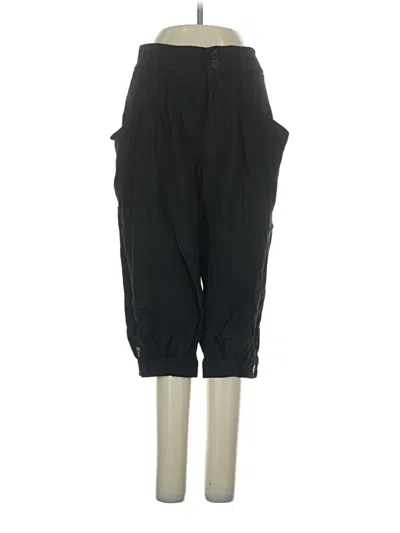Pre-owned Zara Basic Casual Pants In Black