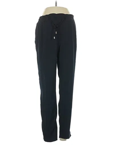 Pre-owned Zara Basic Casual Pants In Black