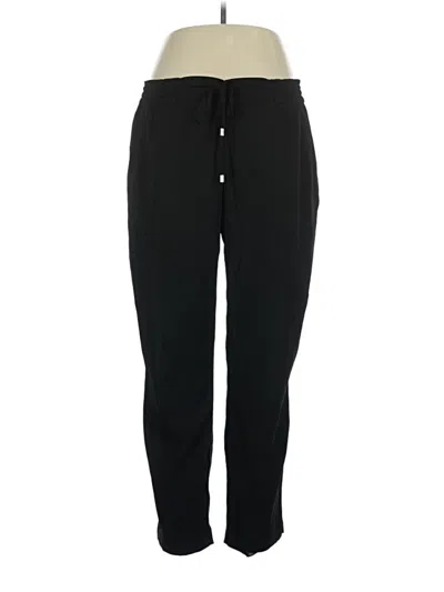 Pre-owned Zara Basic Casual Pants In Black