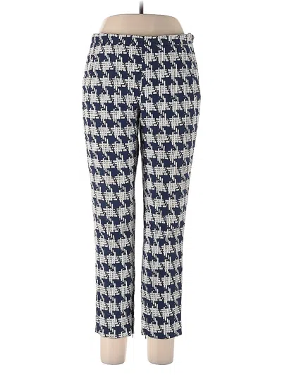 Pre-owned Zara Basic Casual Pants In Blue