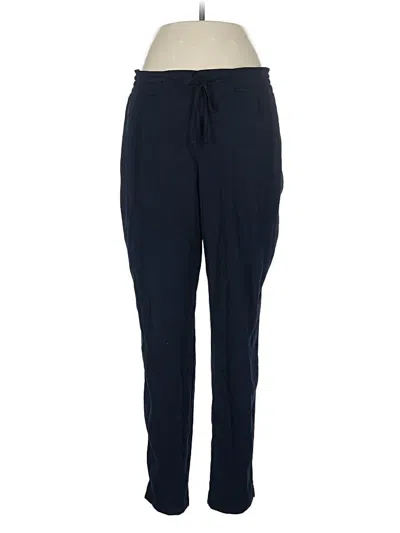 Pre-owned Zara Basic Casual Pants In Blue