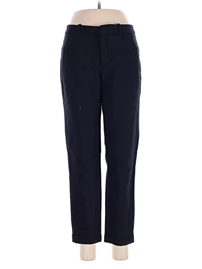 Pre-owned Zara Basic Casual Pants In Blue