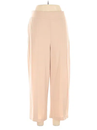 Pre-owned Zara Basic Casual Pants In Brown