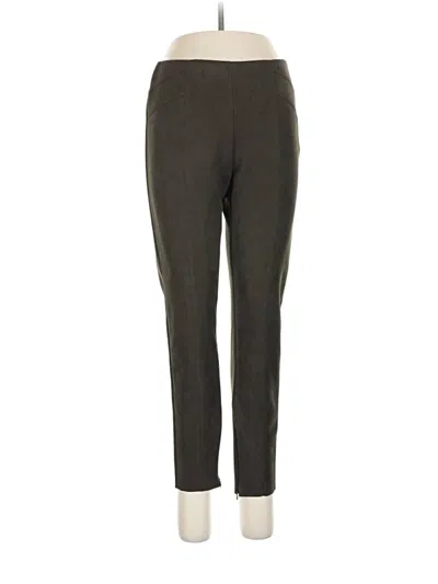 Pre-owned Zara Basic Casual Pants In Brown