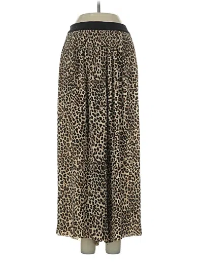 Pre-owned Zara Basic Casual Pants In Gold
