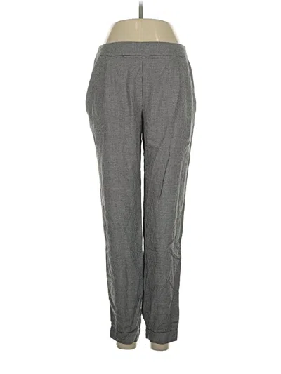 Pre-owned Zara Basic Casual Pants In Gray