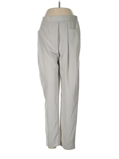 Pre-owned Zara Basic Casual Pants In Gray