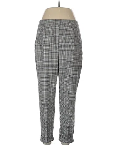 Pre-owned Zara Basic Casual Pants In Gray
