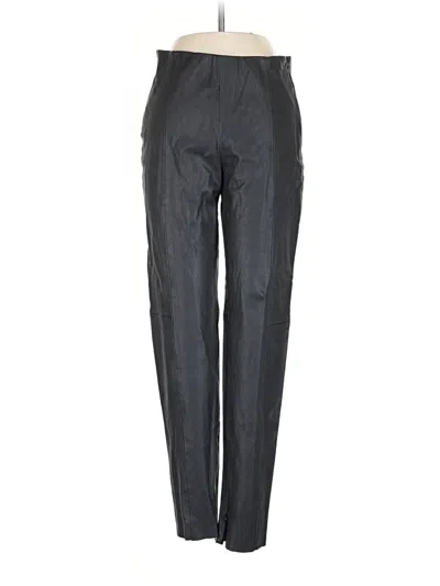 Pre-owned Zara Basic Casual Pants In Gray