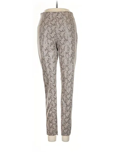 Pre-owned Zara Basic Casual Pants In Gray