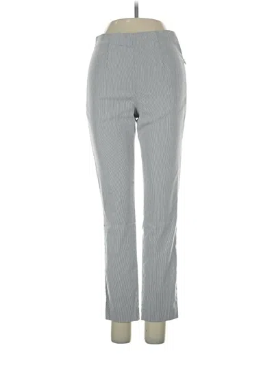 Pre-owned Zara Basic Casual Pants In Gray