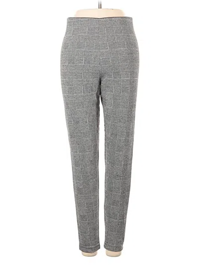 Pre-owned Zara Basic Casual Pants In Gray