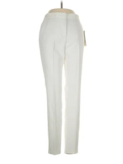 Pre-owned Zara Basic Casual Pants In Ivory