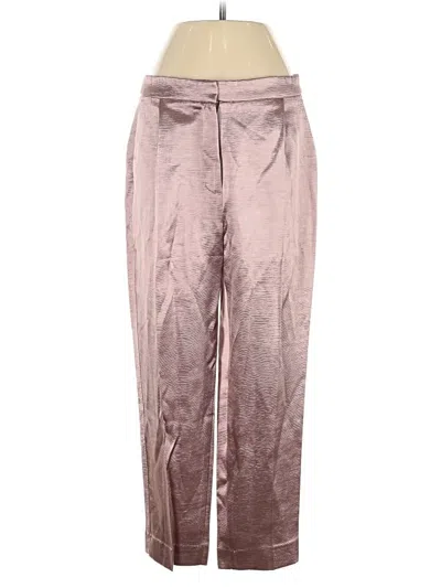 Pre-owned Zara Basic Casual Pants In Pink