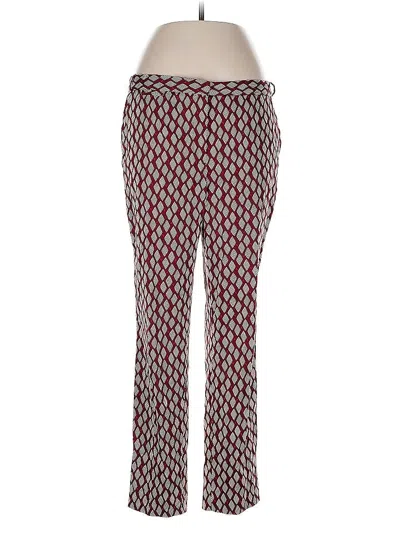 Pre-owned Zara Basic Casual Pants In Red