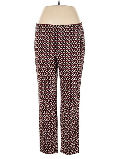 Pre-owned Zara Basic Casual Pants In Red