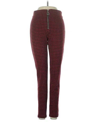 Pre-owned Zara Basic Casual Pants In Red