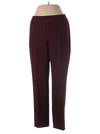 Pre-owned Zara Basic Casual Pants In Red