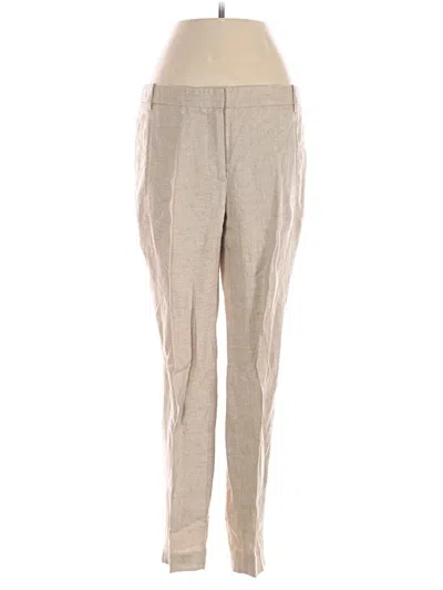 Pre-owned Zara Basic Casual Pants In Tan