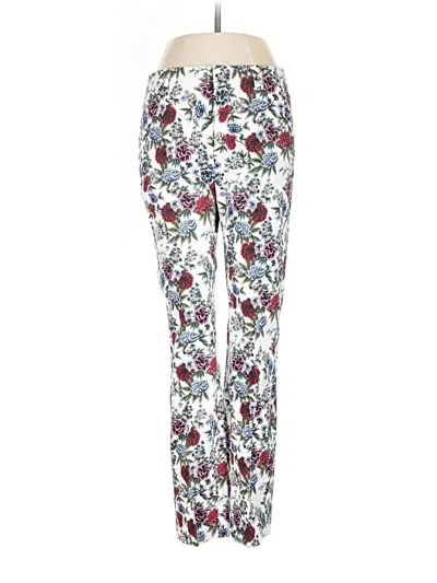 Pre-owned Zara Basic Casual Pants In White