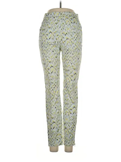 Pre-owned Zara Basic Casual Pants In Yellow