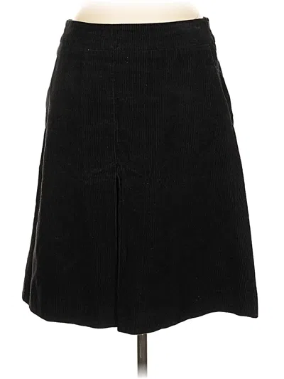 Pre-owned Zara Basic Casual Skirt In Black