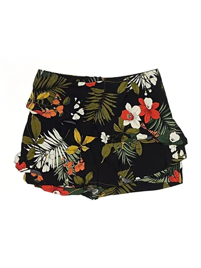 Pre-owned Zara Basic Casual Skirt In Black