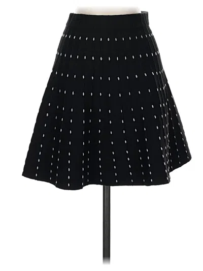 Pre-owned Zara Basic Casual Skirt In Black