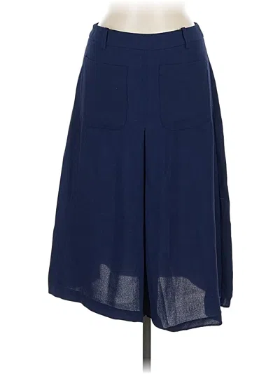 Pre-owned Zara Basic Casual Skirt In Blue